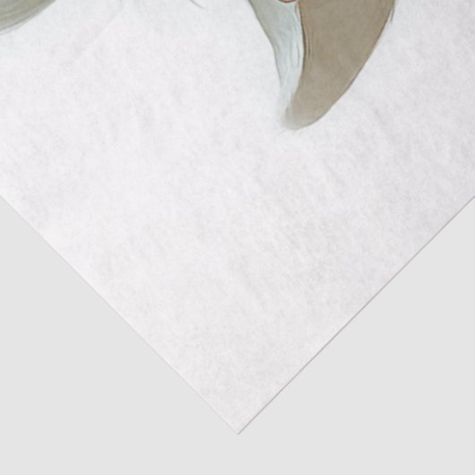 Decoupage Catwalk Green Cat Parasol Polka Dot Boot Tissuepapier (Detail)