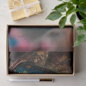 Decoupage Celestial Bronze Patina Horse Steampunk Tissuepapier (Geschenk)