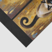 Decoupage Celestial Kitten Tissuepapier (Detail)