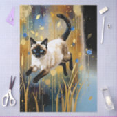 Decoupage Celestial Kitten Tissuepapier (Craft)