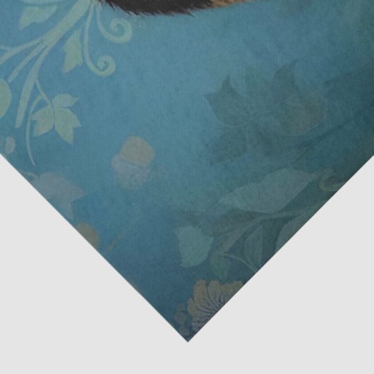 Decoupage Celestial Kitten Tissuepapier (Detail)