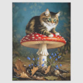 Decoupage Celestial Kitten Tissuepapier (Voorkant)