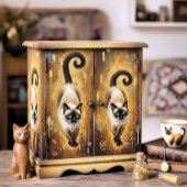 Decoupage Celestial Kitten Tissuepapier