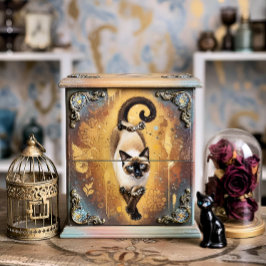 Decoupage Celestial Kitten Tissuepapier
