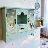 Decoupage Celestial Kitten Tissuepapier