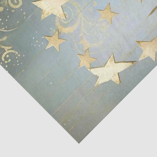 Decoupage Celestial Kitten Tissuepapier (Detail)