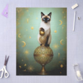 Decoupage Celestial Kitten Tissuepapier (Craft)