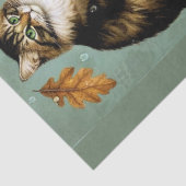 Decoupage Celestial Kitten Tissuepapier (Detail)