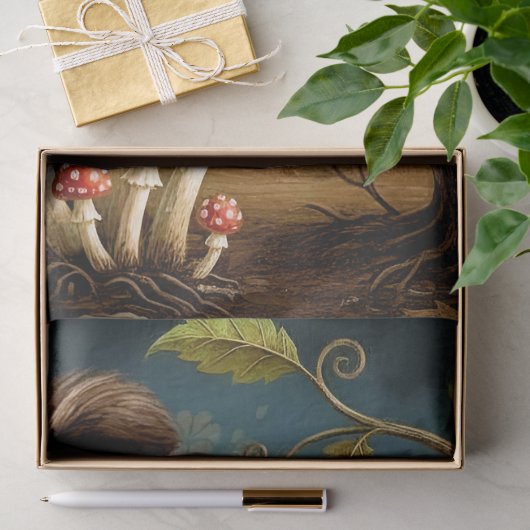 Decoupage Celestial Kitten Tissuepapier (Geschenk)
