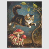 Decoupage Celestial Kitten Tissuepapier (Voorkant)