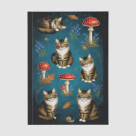 Decoupage Celestial Kitten Tissuepapier