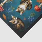 Decoupage Celestial Kitten Tissuepapier (Detail)