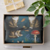 Decoupage Celestial Kitten Tissuepapier (Geschenk)
