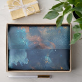 Decoupage Celestial Night Sky Hete Luchtballon Tissuepapier (Geschenk)