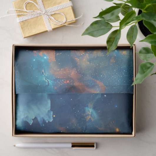 Decoupage Celestial Night Sky Hete Luchtballon Tissuepapier (Geschenk)