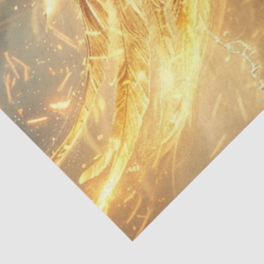 Decoupage Celestial Winged Pegasus Tissuepapier (Detail)