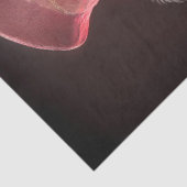 Decoupage Chameleon Rock Fur Feather Funk Band Tissuepapier (Detail)