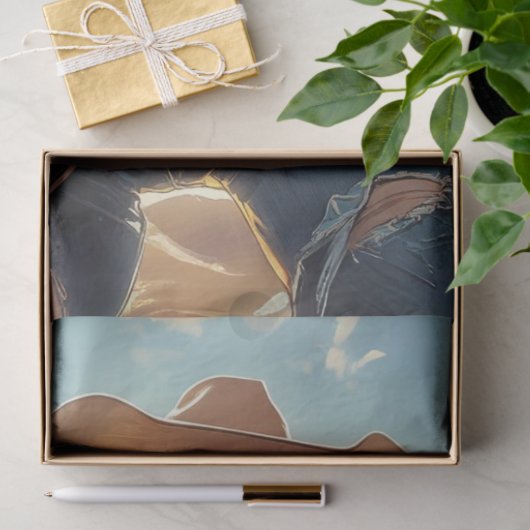 Decoupage  Character Gitarist Debbie Tissuepapier (Geschenk)