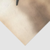 Decoupage Child Highland Koe in het veld Tissuepapier (Detail)