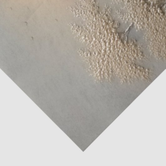 Decoupage Chinese dorp Mount Fuji Tissuepapier (Detail)