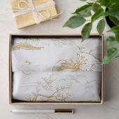 Decoupage Chinese landschap scene Tissuepapier (Geschenk)