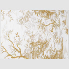 Decoupage Chinese landschap scene Tissuepapier