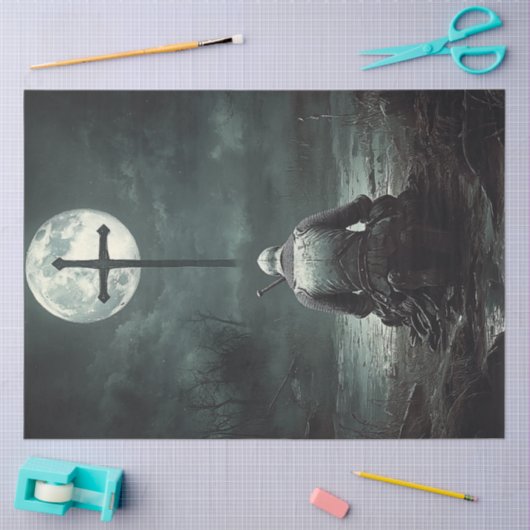 Decoupage Christelijke Warrior Paasfeest Tissuepapier (Craft)