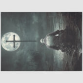 Decoupage Christelijke Warrior Paasfeest Tissuepapier (Voorkant)