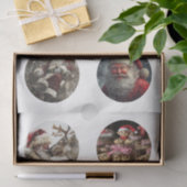 Decoupage Christmas Designs for Snow Globe 3.5" Tissuepapier (Geschenk)