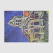 Decoupage Church of Auvers Van Gogh Tissuepapier (Voorkant)
