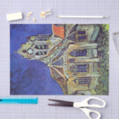 Decoupage Church of Auvers Van Gogh Tissuepapier (Craft)