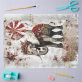Decoupage Circus Elephant Ordained Feestelijke Ele Tissuepapier (Craft)