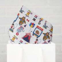 Decoupage Circus Verjaardagsfeest Baby shower