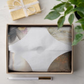 Decoupage Cirkelzaag Ontwerpen Vintage Design 8.5" Tissuepapier (Geschenk)