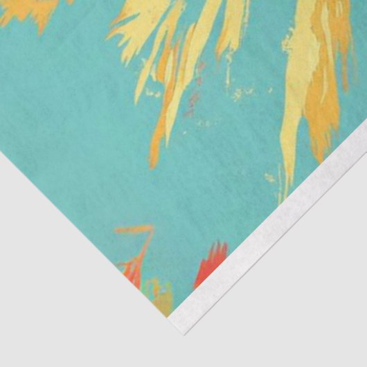 Decoupage Classic Car Chic Poster Tissuepapier (Detail)