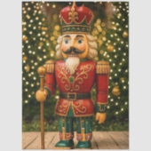 Decoupage Classic Nutcracker Red Green  Tissuepapier (Voorkant)