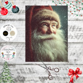 Decoupage Classic Santa Claus Winter Scene Tissuepapier