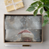 Decoupage  Classic Santa op Paardensneeuw Tissuepapier (Geschenk)