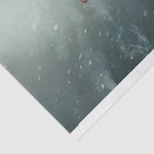 Decoupage  Classic Santa Riding White Horse Tissuepapier (Detail)