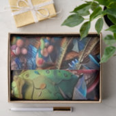 Decoupage Clown & Cat Chaos Enchanted Forest  Tissuepapier (Geschenk)