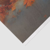 Decoupage Comical Pumpkin Family Art Tissue Paper Tissuepapier (Detail)