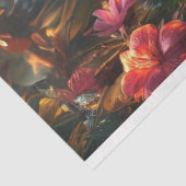 Decoupage Conure Tortelduifjes in tropisch bos Tissuepapier (Detail)