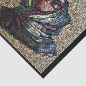 Decoupage Cool Nigeriaans Vrouw Faux Mozaïek 038 Tissuepapier (Detail)