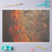 Decoupage Copper Patina Faux Finish Tissuepapier (Craft)
