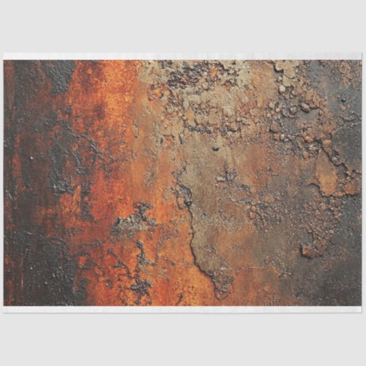 Decoupage Copper Patina Faux Finish Tissuepapier (Voorkant)