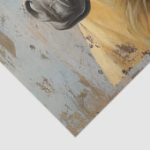 Decoupage Country Elegance Paarden Bogen & Harnass Tissuepapier (Detail)