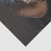 Decoupage Country Music Boerderij Geiten Tissuepapier (Detail)