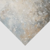 Decoupage Cowboy Santa Horse Winter Scene Tissuepapier (Detail)