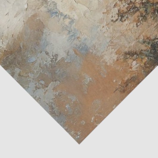 Decoupage Cowboy Sinterklaas en Gift Bag Tissuepapier (Detail)