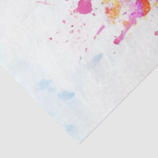 Decoupage Cowboy Yellow Truck Field Flowers Tissuepapier (Detail)